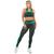 Conjunto Levanta Bumbum Fitness Cintura Alta Calça Academia Conjunto grafite