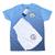 Conjunto Manchester City Celeste - Camisa + Bermuda - Infantil Azul