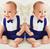 Conjunto Masculino bebê, camisa social bebê Varias cores Azul marinho