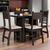 Conjunto Mesa de Jantar 4 Lugares Milano Amêndoa e Savana