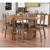 Conjunto Mesa de Jantar 6 Lugares Milano Carvalho e Preto