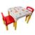 Conjunto Mesinha Mesa Infantil Com 2 Cadeiras Escolar Plástica Camaleão Animais