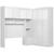 Conjunto Modulado Veneza Moval 7 portas e 5 gavetas Branco