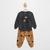 Conjunto Moletom Infantil Longo Reirex Street Menino Chumbo