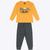 Conjunto Moletom Infantil Masculino Kyly 1000107 Laranja