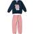 Conjunto Moletom Infantil Menina Malwee Kids Ref. 078269 Azul