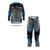 Conjunto Motocross Trilha Calça E Camisa Pro Tork Insane X Cinza, Azul