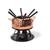 Conjunto para fondue 11 peças aço inox cobre brinox 1256/100 COBRE
