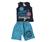 Conjunto Pequenos Campeões Infantil Verão Camisa e Short Camiseta Regata com Bermuda kit 2 peças Baby Boy Bebe Preto