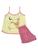 Conjunto Pijama Baby Dool Verão Feminino Estampado Rosê