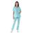 Conjunto Pijama Cirúrgico Plus Size Veterinário Técnico Enfermagem Ph - S Scrub verde veterinário plus