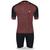 Conjunto Roupa Ciclismo Camisa e Bermuda Masculina Bike Vermelho