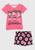 Conjunto Watermelon Infantil Feminino Blusa + Shorts Kyly Rosa