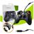 Controle Com Fio compatível Xbox 360 Slim / Fat E Pc Joystick Top PRETO