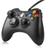 Controle Com Fio Para Xbox 360 Slim / Fat E Pc Joystick Top Anúncio com variação Preto