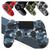 Controle para PS4 e PC sem Fio Camuflado PC Gamer Compatível Controle PS4 Camuflado Azul