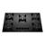 Cooktop 5 Bocas Preto com Mesa de Vidro Atlas U Top Preto