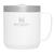 Copo caneca stanley café chá camp mug com tampa 350ml BRANCO POLAR
