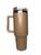 Copo Caneca Térmica Squeeze Quencher  Com Canudo Alça 1200ml Marron2