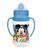 Copo garrafa treinamento infantil válvula redutora pingos Mickey Disney 01413 Azul