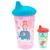 Copo Infantil Antivazamento 300 ml Bico Rígido Bebê Treinamento Treino Água Suco Leite - Buba Baby Rosa e Azul