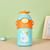 Copo Infantil Garrafa Térmica Treinamento Bico de Silicone Antivazamento com Alça BPA FREE AZUL