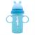 Copo Infantil Tampa Com Canudo de Silicone Com Alça 310 ml Azul