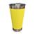 Copo Térmico 493ml Aço Inox Com Tampa E Abridor Cerveja Café Amarelo