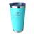 Copo Térmico com Tampa Brimex Inox 600ml Chopp, Cerveja ou Café Várias Cores + Gravação Personalizada Com Seu Nome Azul Celeste