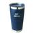 Copo Térmico com Tampa Brimex Inox 600ml Chopp, Cerveja ou Café Várias Cores + Gravação Personalizada Com Seu Nome Azul Escuro