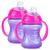 Copo Transição Infantil Kit 2 Água Leite Bebê Antivazamento Lilás / Lilás