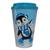 Copos Animados estilo americano - Copo Bucks Café com tampa e bocal Pinguim Azul