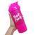 Coqueteleira Academia Shaker Divisórias Mola Bpa Free Preta Pink