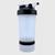 Coqueteleira Shaker Weezer BPA Free Com Porta Whey e Comprimido Unissex Transparente