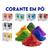 Corante Pigmento Pó Xadrez 250g Kit C/2 Varias Cores Marrom
