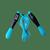 Corda de Pular com Contador Digital Azul