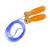 Corda de Pular para Cross Tec com Rolamento Gold Sports Gamma Pro Laranja, Azul