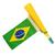 Corneta com Bandeira Copa do Mundo YDHSZ-8251 Amarelo