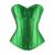 Corset Corpete Corselet Espartilho Modelador Verde M390 Verde