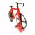 Cortador De Pizza em Aço Inox Bicicleta Fatiador Vermelho Vermelho