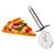 Cortador De Pizza - Profissional Lâmina Em Aço Inox Prateado