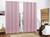 cortina blackout 2,80x2,50m cortina impermeável PVC cortina pra sala/quarto rosa