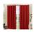 Cortina Blackout 400X280 Colecao Nova  Admirare Vermelho