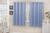 Cortina Blackout Blecaute 2,80x1,60 de Plástico PVC Para Sala Quarto Igrejas 100% Corta Luz Azul