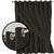 cortina blackout Bruna em tecido 6,00 x 2,80 c/voal branco marrom