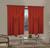 Cortina Blackout Pvc 2,00x1,60 Com Tecido Voil Sala e Quarto Janela Blindex VERMELHO