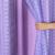 Cortina Blackout PVC c/ Tecido Voil Xadrez 2,00 x 1,40 M3_1.40 Lilas