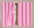 Cortina Blackout PVC com Tecido Voil - 2,80 Largura x 1,60 Altura Varias Cores Rosa