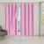 Cortina Blackout PVC com Tecido Voil 2,80 m x 2,30 m Rosa