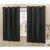 Cortina Blackout PVC corta 100 % a luz 2,20 m x 1,30 m Preto